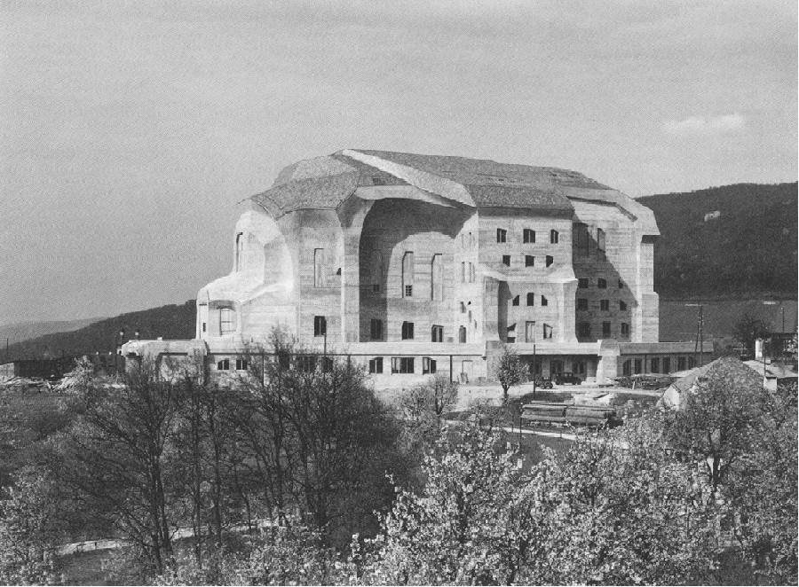 Figure 8: The Second Goetheanum, from the South