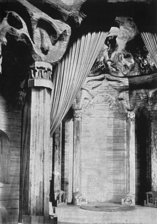 The Stage of the First Goetheanum
